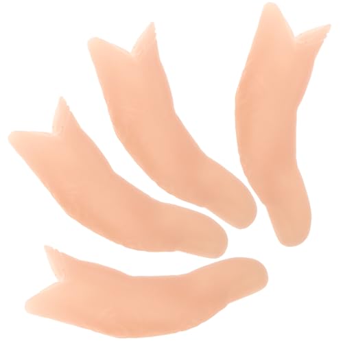 ibasenice 4 Stück Teiliges Realistischer Fake Finger Sleeve Requisiten Leichtes Langlebiges Accessoire für und Spiele Verbessert Magierfähigkeiten und Performance Erlebnis von ibasenice