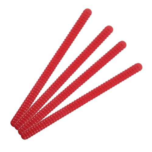 ibasenice 4 Stück Teiliges Rhythmus Sticks aus Holz mit Spiralförmiger Struktur Robuste Percussion Instrumente für Musikalische Früherziehung Kreatives Lernspielzeug für Schule und Zuhause von ibasenice