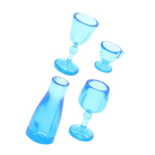 ibasenice 4 Stück Teiliges Set Miniatur Weingläser aus Realistische Mini Weinbecher für Puppenhaus Langlebig Bruchsicher für Miniaturdekoration und Geschenkideen ibasenice 4 Stück Teiliges Set Miniatur Weingläser aus Realistische Mini Weinbecher für Puppenhaus Langlebig Bruchsicher für Miniaturdekoration und Geschenkideen von ibasenice