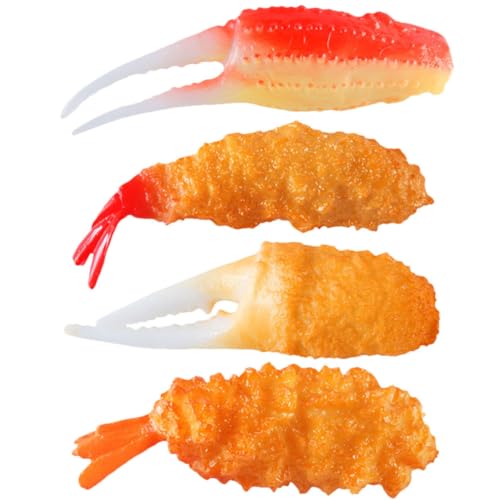 ibasenice 4 Stück Tempura-Modell für kinderspielzeug jucarii pentru copii spielzeuge für Toys for Kid Toys vorgeben Kochspielzeug Party-Requisite PVC ibasenice 4 Stück Tempura-Modell für kinderspielzeug jucarii pentru copii spielzeuge für Toys for Kid Toys vorgeben Kochspielzeug Party-Requisite PVC von ibasenice