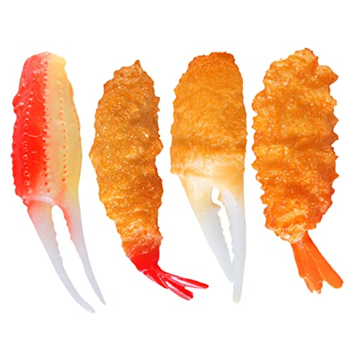 ibasenice 4 Stück Tempura-Modell für kinderspielzeug kinderknallzeug Tempuras Spielzeugtempura vorgeben Restaurant-Küchendekoration gefälschtes Fleisch ibasenice 4 Stück Tempura-Modell für kinderspielzeug kinderknallzeug Tempuras Spielzeugtempura vorgeben Restaurant-Küchendekoration gefälschtes Fleisch von ibasenice