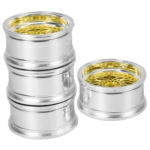 ibasenice Hsp94123 Radnabe Aus Plattiertem Nylon für Driftautos Versatz 3 – 9 Mm 6-Grad-felge Hohe Verschleißfestigkeit Spielzeugauto-zubehör von ibasenice