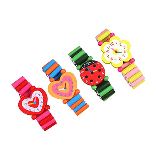 ibasenice 4 Stück Uhrspielzeug Aus Holzarmband Cartoon Armbanduhr Spielzeug Party-handuhr Armbanduhr Aus Holz Cartoon-Uhr-Spielzeug Uhrenarmband Aus Holz Mädchen Kind Bambus Schmücken ibasenice 4 Stück Uhrspielzeug Aus Holzarmband Cartoon Armbanduhr Spielzeug Party-handuhr Armbanduhr Aus Holz Cartoon-Uhr-Spielzeug Uhrenarmband Aus Holz Mädchen Kind Bambus Schmücken von ibasenice