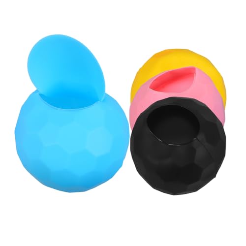 ibasenice 4stücke Wiederverwendbare Silikonwasserbomben Für Sommerpartys Schnell Befüllbare Sichere Wasserballons Bunten Farben Für Strand Und Poolspiele Für Erwachsene von ibasenice