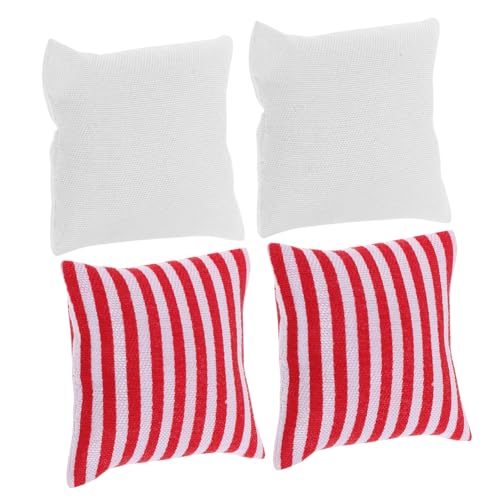 ibasenice 4 Stück Weiche Baumwollkissen für Mini Sofas für Rollenspiele und Kreative Bastelprojekte ibasenice 4 Stück Weiche Baumwollkissen für Mini Sofas für Rollenspiele und Kreative Bastelprojekte von ibasenice