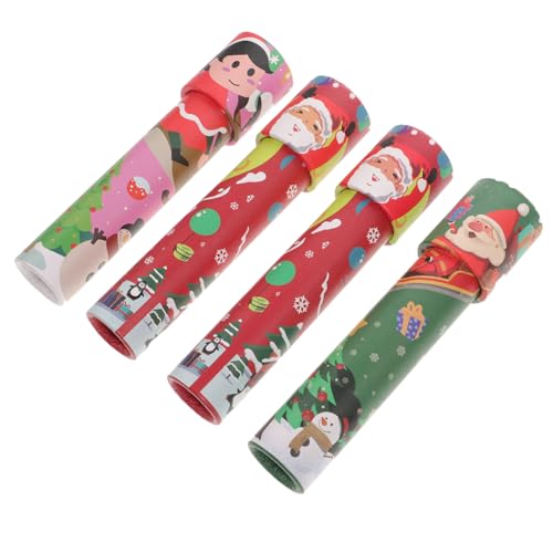 ibasenice 4 Stück Weihnachten Kaleidoskop Polyprisma handgemachte Puzzle Party Gefälligkeiten kindliche entwicklung weihnachtspräsente kleine Kaleidoskope Vintage- Plastik ibasenice 4 Stück Weihnachten Kaleidoskop Polyprisma handgemachte Puzzle Party Gefälligkeiten kindliche entwicklung weihnachtspräsente kleine Kaleidoskope Vintage- Plastik von ibasenice