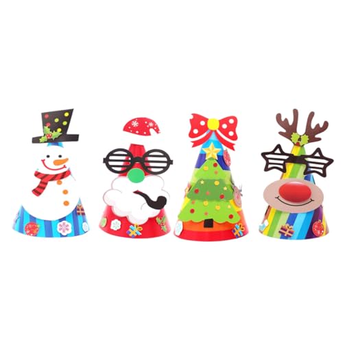 ibasenice 4 Stück Weihnachts-Cosplay-Hut weihnachtsmütze weihnachtsmannmützen für weihnachtspräsent weihnachtgeschenke santa hats Jahre Partyhüte bunte Partyhüte weihnachtskostüm hut ibasenice 4 Stück Weihnachts-Cosplay-Hut weihnachtsmütze weihnachtsmannmützen für weihnachtspräsent weihnachtgeschenke santa hats Jahre Partyhüte bunte Partyhüte weihnachtskostüm hut von ibasenice