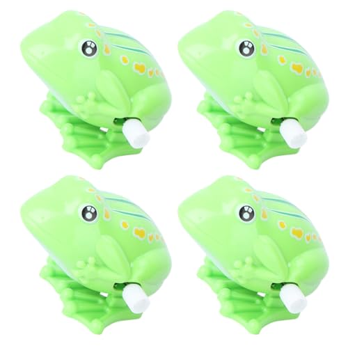 ibasenice 4 Stück Wickelnder Hüpffrosch Frösche-uhrwerkspielzeug Springendes Tierspielzeug Neuartiges Uhrwerk- Frösche Zum Aufziehen Plastik Light Green ibasenice 4 Stück Wickelnder Hüpffrosch Frösche-uhrwerkspielzeug Springendes Tierspielzeug Neuartiges Uhrwerk- Frösche Zum Aufziehen Plastik Light Green von ibasenice