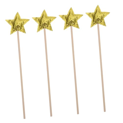 ibasenice 4 Stück Zauberstab Zauberstäbe Party Stöcke Geburtstag Fairy Wand für Children Toys spielwaren draußen Fee Kostüm Requisit Requisiten für hölzern Golden ibasenice 4 Stück Zauberstab Zauberstäbe Party Stöcke Geburtstag Fairy Wand für Children Toys spielwaren draußen Fee Kostüm Requisit Requisiten für hölzern Golden von ibasenice