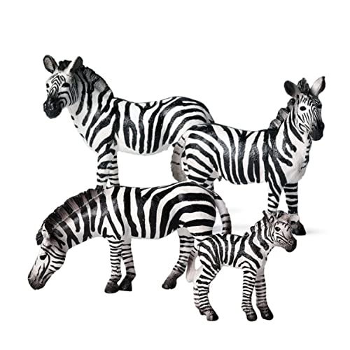 ibasenice Kognitives Spielzeug für Kinder Simulationsmodell Zebra-Spielzeug und Sicher für Das Lernen Von Tieren von ibasenice