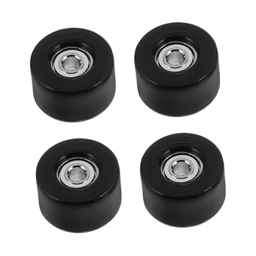 ibasenice Verbessern Sie Ihr Skateboarding 4 Stück Robuste Finger-Skateboard-räder Mit Lagern High-Speed-Design von ibasenice