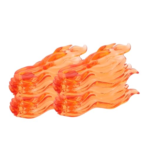 ibasenice 4 Stück Zubehör für Actionfiguren Interaktive Bausteine für Kreatives und Fantasievolles Puzzle Bauen von ibasenice