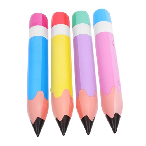 ibasenice 4 Stück aufblasbarer Bleistift für party dekoration Federmäppchen Ästhetik aufblasbare Buntstifte Jumbo bleistifte Studentengeschenk aufblasbares Partygeschenk PVC ibasenice 4 Stück aufblasbarer Bleistift für party dekoration Federmäppchen Ästhetik aufblasbare Buntstifte Jumbo bleistifte Studentengeschenk aufblasbares Partygeschenk PVC von ibasenice