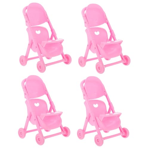 ibasenice 4 Stück bb Autozubehör puppenbuggy Puppen Wagen + Kinderwagen beweger Kinderwagen für Puppen kauspielzeug Bildungsspielzeug simuliertes Trolley- Abs Rosa ibasenice 4 Stück bb Autozubehör puppenbuggy Puppen Wagen + Kinderwagen beweger Kinderwagen für Puppen kauspielzeug Bildungsspielzeug simuliertes Trolley- Abs Rosa von ibasenice