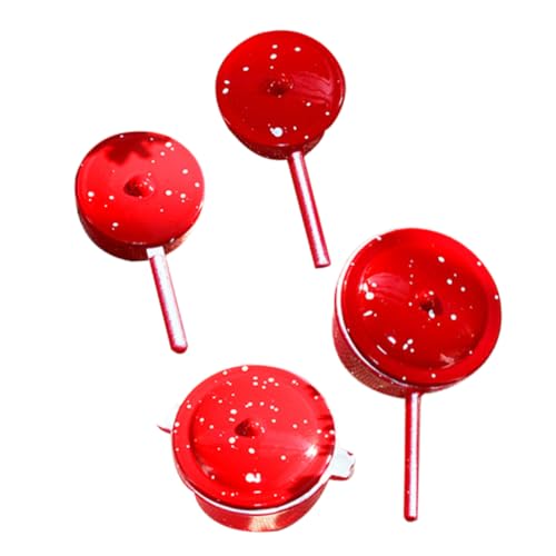 ibasenice 4 Stück dekorative Herde für kinderspielzeug Children Toys Puppenhaus-Miniatur-Kochgeschirr Puppenhaus-Suppentöpfe Mini-Kocher Puppenhaus Minitopf Legierung rot ibasenice 4 Stück dekorative Herde für kinderspielzeug Children Toys Puppenhaus-Miniatur-Kochgeschirr Puppenhaus-Suppentöpfe Mini-Kocher Puppenhaus Minitopf Legierung rot von ibasenice