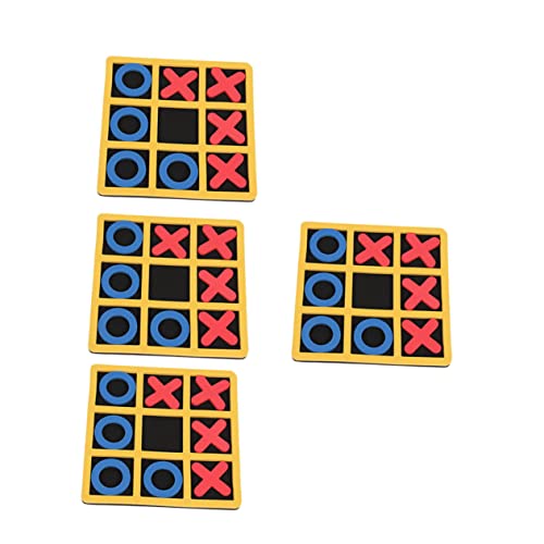 ibasenice 4 Stück xo Schach Punkt Kinderspielzeug Spiele für draussen zappeln Schachspielspielzeug pädagogisches Schachspiel Schach- Schachspiel Eva ibasenice 4 Stück xo Schach Punkt Kinderspielzeug Spiele für draussen zappeln Schachspielspielzeug pädagogisches Schachspiel Schach- Schachspiel Eva von ibasenice