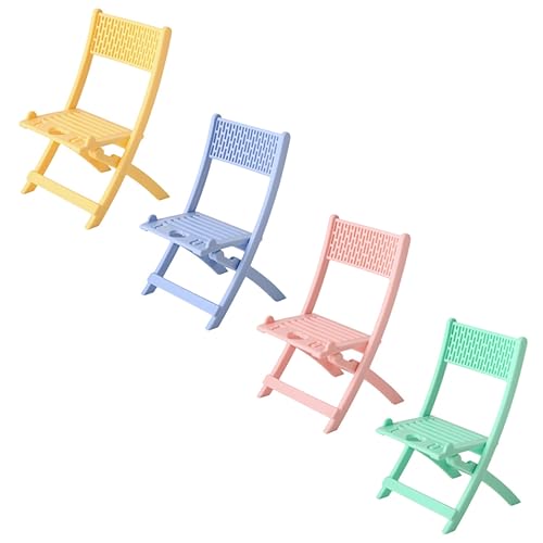 ibasenice 4 Stücke Handy Rack Puppen Abs Mini Tiny Möbel von ibasenice