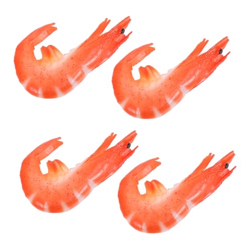 ibasenice 4 Stücke Simulation Garnelen Modell Gefälschte Lebensmittel Meer Tier Kunststoff Rot Garnelen Modell Dekorative Garnelen Kognitiven Nachahmung Garnelen Modell PVC ibasenice 4 Stücke Simulation Garnelen Modell Gefälschte Lebensmittel Meer Tier Kunststoff Rot Garnelen Modell Dekorative Garnelen Kognitiven Nachahmung Garnelen Modell PVC von ibasenice
