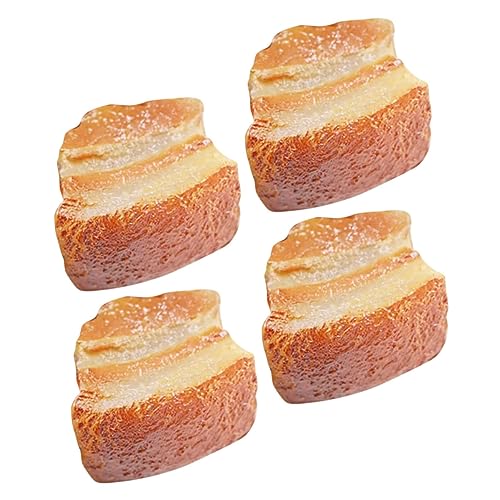 ibasenice Realistisches Fake- -Set 4-teilig PVC Restaurant-Bouilli Schweinefleisch Für Supermarkt-Fotografie-Dekoration von ibasenice