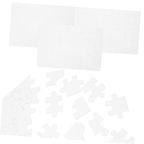 ibasenice 4 Teiliges Wärmeübertragungspuzzle DIY Übertragungspuzzle Leere Puzzles DIY Puzzle DIY Leerpuzzle Leere Puzzles Übertragungspuzzles Puzzlespielzeug Lernspielzeug von ibasenice