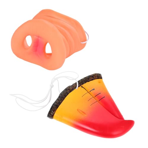 ibasenice 4-teilige Simulations-tiernase-papageien-kostümmaske, Realistische Schweinenase Und Papageienschnabel-kostüm-requisiten Für Halloween, Cosplay Und Partydekorationen ibasenice 4-teilige Simulations-tiernase-papageien-kostümmaske, Realistische Schweinenase Und Papageienschnabel-kostüm-requisiten Für Halloween, Cosplay Und Partydekorationen von ibasenice
