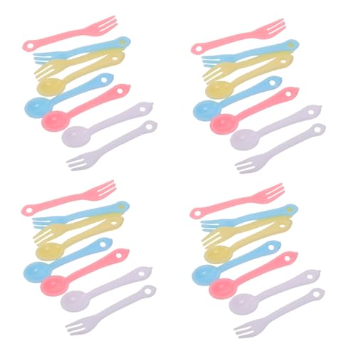 ibasenice 40 Sätze Teiliges Mini Besteck Set Bunte Mini Löffel und Kleine Puppenhaus Besteck für Tragbar Kreative Spielküchen Zubehör Lebendige Farben Pädagogisch ibasenice 40 Sätze Teiliges Mini Besteck Set Bunte Mini Löffel und Kleine Puppenhaus Besteck für Tragbar Kreative Spielküchen Zubehör Lebendige Farben Pädagogisch von ibasenice