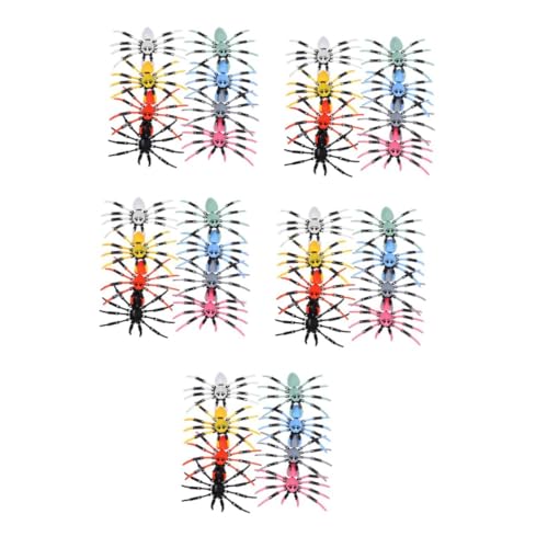 ibasenice 40 Stck. Teiliges Bewegliches Spinnenmodell Realistisches Spinnenspielzeug mit Flexiblen Gelenken DIY Riesenspinne Halloween Scherzartikel Insekten Figur für Party Dekoration ibasenice 40 Stck. Teiliges Bewegliches Spinnenmodell Realistisches Spinnenspielzeug mit Flexiblen Gelenken DIY Riesenspinne Halloween Scherzartikel Insekten Figur für Party Dekoration von ibasenice