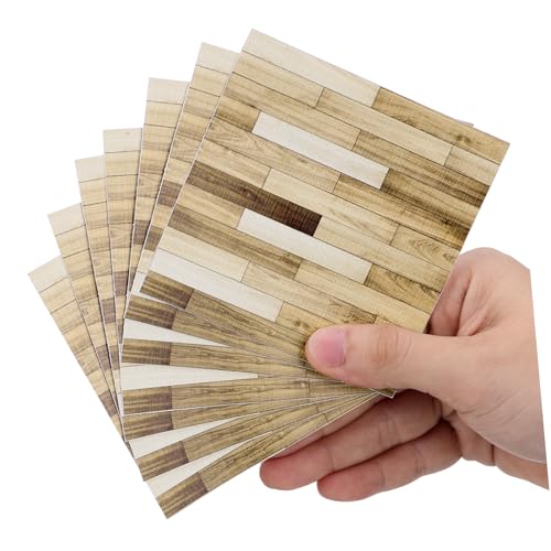 ibasenice 40 Stück Peel and Stick Fliesenaufkleber Holzmaserung PVC Selbstklebende Wand und Bodenfliesen für Schlafzimmer Badezimmer Küchen Dekoration ibasenice 40 Stück Peel and Stick Fliesenaufkleber Holzmaserung PVC Selbstklebende Wand und Bodenfliesen für Schlafzimmer Badezimmer Küchen Dekoration von ibasenice