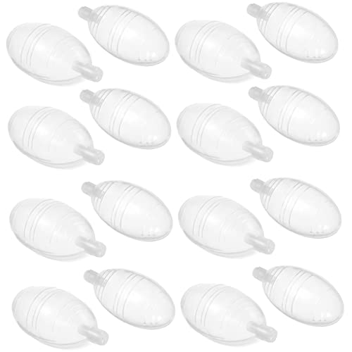 ibasenice 40 Stück Spielzeugautos sensorisches Bauch zappeln Bastelzubehör -Squeaker Quietscher für Babyspielzeug Quietscher ersatz Plastik Transparent von ibasenice