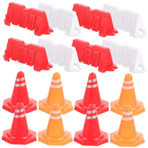 ibasenice 40 Stück Teiliges Miniatur Verkehrsbarrieren Spielset aus Robustem Roter und Oranger Leitkegel Sowie Weißer und Roter Wasserhindernisse Pädagogisch für Verkehrssicherheit Leicht ibasenice 40 Stück Teiliges Miniatur Verkehrsbarrieren Spielset aus Robustem Roter und Oranger Leitkegel Sowie Weißer und Roter Wasserhindernisse Pädagogisch für Verkehrssicherheit Leicht von ibasenice