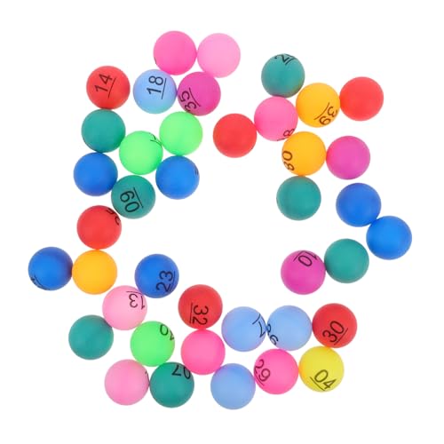 ibasenice 40St Lotteriekugeln -Lotterie Accessoires Lotterie Ball Tischtennis-Lotterieball Glücksspielkugel Lotteriespiel Zubehör Bingo Kugeln Verlosung von Bällen Automatenbälle pp ibasenice 40St Lotteriekugeln -Lotterie Accessoires Lotterie Ball Tischtennis-Lotterieball Glücksspielkugel Lotteriespiel Zubehör Bingo Kugeln Verlosung von Bällen Automatenbälle pp von ibasenice