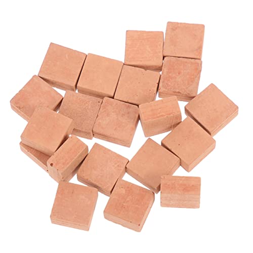 ibasenice 40st Simulierte Ziegel Fälschung Gebäude Terrakotta Mauerziegel Wand Feen Miniaturen Tulpe Tapetenziegel Gefälscht Basteln Bastelset Deko Stapelbare Ziegelmodelle Möbel Rot Ton ibasenice 40st Simulierte Ziegel Fälschung Gebäude Terrakotta Mauerziegel Wand Feen Miniaturen Tulpe Tapetenziegel Gefälscht Basteln Bastelset Deko Stapelbare Ziegelmodelle Möbel Rot Ton von ibasenice
