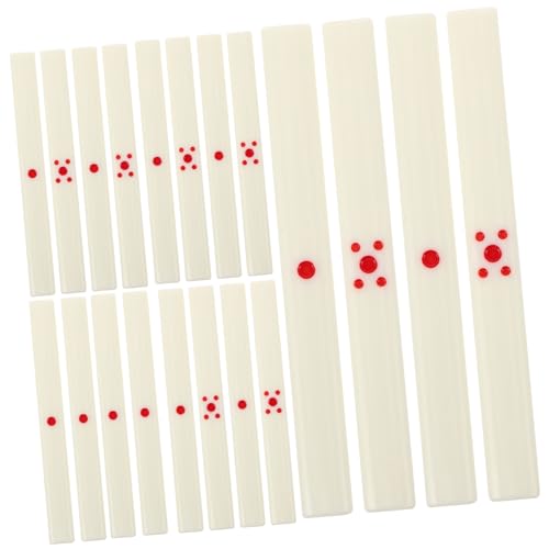 ibasenice 44 Stück Chinesische Mahjong Sticks Teiliges für Traditionelle Brettspiele Hochwertige Spielzubehör für Verbessertes Spielerlebnis und Einzigartigen Stil für Mahjong Enthusiasten ibasenice 44 Stück Chinesische Mahjong Sticks Teiliges für Traditionelle Brettspiele Hochwertige Spielzubehör für Verbessertes Spielerlebnis und Einzigartigen Stil für Mahjong Enthusiasten von ibasenice