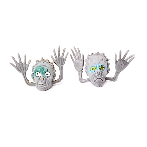 ibasenice 48 Stück Halloween-Geist- Halloween-Fingerpuppen Gruselige Fingerpuppen Fingerpuppen Fingerabdeckung Requisiten Fingerpuppen für von ibasenice