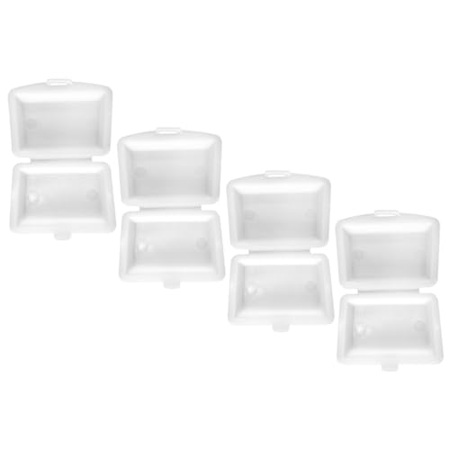 ibasenice 4Pcs Box Mini-Lunchbox Puppe Container Essen Heimwerken plastiktisch plastikenten Dollhouse-Küche Lunch-Box spielzeuge Schaufenster Requisit Simulation zum Mitnehmen Weiß ibasenice 4Pcs Box Mini-Lunchbox Puppe Container Essen Heimwerken plastiktisch plastikenten Dollhouse-Küche Lunch-Box spielzeuge Schaufenster Requisit Simulation zum Mitnehmen Weiß von ibasenice