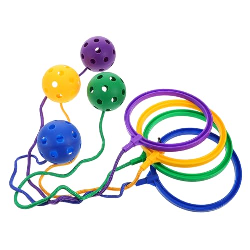 ibasenice 4Pcs Kinderhuhn Ballspielzeug Für Sprungseile Für Fitness Sprungseil Sportspielzeug Sichere Jumping Ausrüstung Ansprechenden Outdoor Sprungspiele Plastik von ibasenice