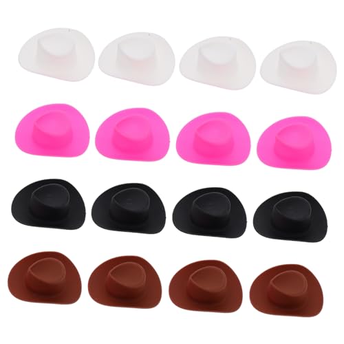 ibasenice 4Pcs Mini Cowboy Hüte Für Puppenpartydekorationen Süße Western Hut Für Kunsthandwerk Und Kleine Cowgirl Hüte Für Kinderpuppenhausdekoration ibasenice 4Pcs Mini Cowboy Hüte Für Puppenpartydekorationen Süße Western Hut Für Kunsthandwerk Und Kleine Cowgirl Hüte Für Kinderpuppenhausdekoration von ibasenice