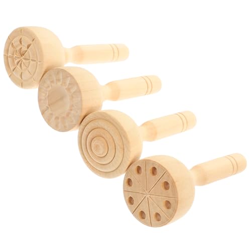 ibasenice 4stücke Holz Tonstempel Werkzeuge Für DIY Töpferarbeiten Bastelformen Mit Verschiedenen Mustern Praktische Handwerkzeuge Für Junge Mädchen Und Erwachsene ibasenice 4stücke Holz Tonstempel Werkzeuge Für DIY Töpferarbeiten Bastelformen Mit Verschiedenen Mustern Praktische Handwerkzeuge Für Junge Mädchen Und Erwachsene von ibasenice