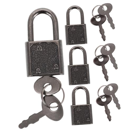 ibasenice 4Stücke Vintage Mini Vorhängeschlösser mit Schlüssel Dekorative Süße für Piratenspiele für Jahren für Tagebücher Schmuck und Schatztruhen ibasenice 4Stücke Vintage Mini Vorhängeschlösser mit Schlüssel Dekorative Süße für Piratenspiele für Jahren für Tagebücher Schmuck und Schatztruhen von ibasenice