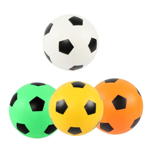 ibasenice 4Stücke Weiche Fußballspielzeuge für Indoor und Outdoor Fußball Lautloser Hüpfball für Jahre für Sport und Spielaktivitäten Vielseitig und Pflegeleicht ibasenice 4Stücke Weiche Fußballspielzeuge für Indoor und Outdoor Fußball Lautloser Hüpfball für Jahre für Sport und Spielaktivitäten Vielseitig und Pflegeleicht von ibasenice