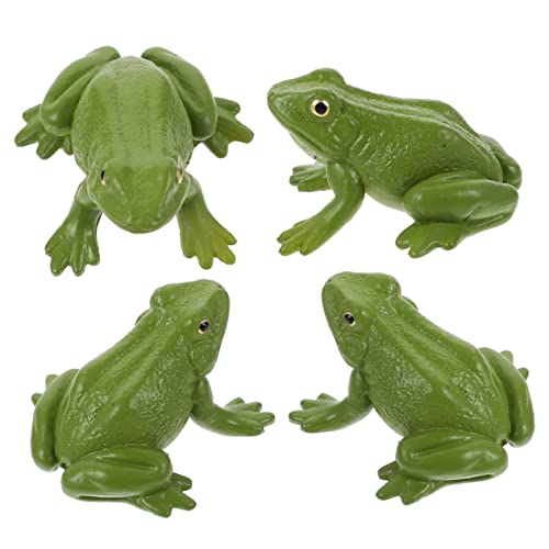 ibasenice 4er Set Miniatur Frosch Figuren Realistische Frosch Modelle Für Lernspielzeug Und Tierfiguren Für Kreative Dekoration Und Spielspaß ibasenice 4er Set Miniatur Frosch Figuren Realistische Frosch Modelle Für Lernspielzeug Und Tierfiguren Für Kreative Dekoration Und Spielspaß von ibasenice