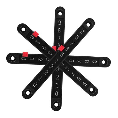 ibasenice 4pcs Interactive Table Football -Spiel Tragbare Punktzahl Marker Ideal Für Fußball -themenpartydekorationen Desktop Fußballspiel Ersatz von ibasenice