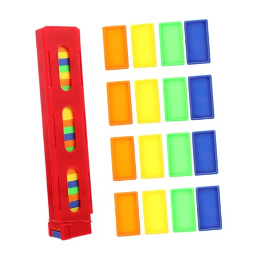 ibasenice 5 Domino Bildungsspielzeug Für Frühe Bildung Interessantes Kinderspielzeug Frühpädagogisches Blockspielzeug Für Die Frühe Bildung Plastik von ibasenice