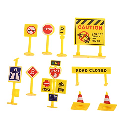 ibasenice 5 Mikro-Landschafts-Verkehrsschild Straßenschilder Verkehrsaufkleber Straßenband verkehrsschilder verkehrszeichen Roadsign DIY Mini Wegweiser Lernspielzeug Plastik Yellow ibasenice 5 Mikro-Landschafts-Verkehrsschild Straßenschilder Verkehrsaufkleber Straßenband verkehrsschilder verkehrszeichen Roadsign DIY Mini Wegweiser Lernspielzeug Plastik Yellow von ibasenice