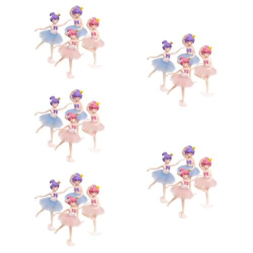 ibasenice 5 Sätze Ballerina-mädchen Figur Puppe Dekorationen Für Ballettpartys Büro Dekoration Office Decoration Desktop-tänzerin- Kuchendekoration Für Mädchen Pvc 4 Stück * 5 ibasenice 5 Sätze Ballerina-mädchen Figur Puppe Dekorationen Für Ballettpartys Büro Dekoration Office Decoration Desktop-tänzerin- Kuchendekoration Für Mädchen Pvc 4 Stück * 5 von ibasenice