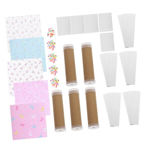 ibasenice 5 Sätze DIY Materialpaket für Buntes Bastelset zum Selbermachen Pädagogisches Experimentierspielzeug Fördert Kreativität und Vorstellungskraft für Kindergarten und Frühpädagogik ibasenice 5 Sätze DIY Materialpaket für Buntes Bastelset zum Selbermachen Pädagogisches Experimentierspielzeug Fördert Kreativität und Vorstellungskraft für Kindergarten und Frühpädagogik von ibasenice
