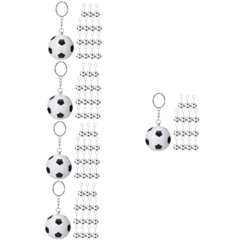 ibasenice 5 Sätze Fußball Schlüsselanhänger Team Perle Geburtstagsstil Mama Dekorationen Anhänger Ketten Mädchen Anhänger Fußball Mehrere Große Cartoon Taschen 15 Stücke * 5 von ibasenice