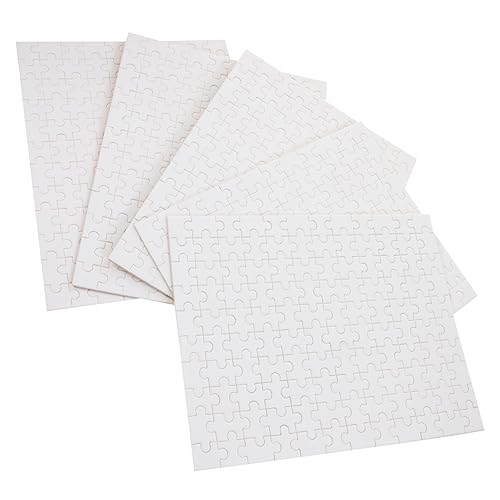 ibasenice 5 Satz Leer -Puzzlespielzeug Bastelpuzzle übertragen Wärmeübertragungs-Rohling-Puzzle leeres Puzzle für DIY-Sublimation Leere Puzzles für Sublimation Holz Weiß ibasenice 5 Satz Leer -Puzzlespielzeug Bastelpuzzle übertragen Wärmeübertragungs-Rohling-Puzzle leeres Puzzle für DIY-Sublimation Leere Puzzles für Sublimation Holz Weiß von ibasenice