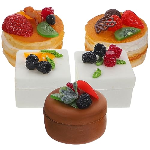 ibasenice Spielzeug-simulations-Kuchen-aufbewahrungsboxen 5-teilige Mini-kuchenform-Boxen Für Jungen Und Mädchen Basteldekor-Stil ibasenice Spielzeug-simulations-Kuchen-aufbewahrungsboxen 5-teilige Mini-kuchenform-Boxen Für Jungen Und Mädchen Basteldekor-Stil von ibasenice