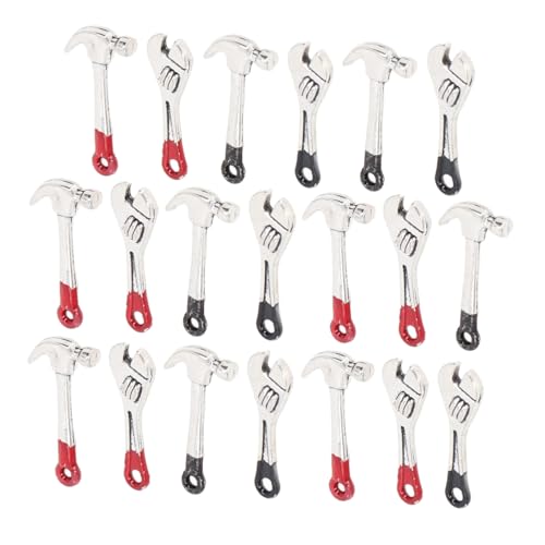 ibasenice 5 Sets Werkzeuge Hobby Pretend Szene DIY Zubehör Dekoration Re Party Und Puppenbau Puppenhaus Kind Ornament Handwerk Hammer Spielwerkzeug Mit Home Toys Modellbausatz Für von ibasenice